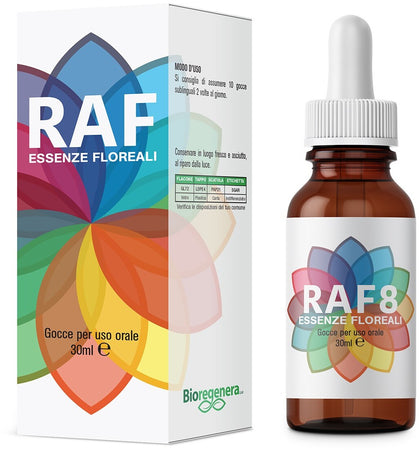 RAF 8 essenze floreali Gocce 30 ml