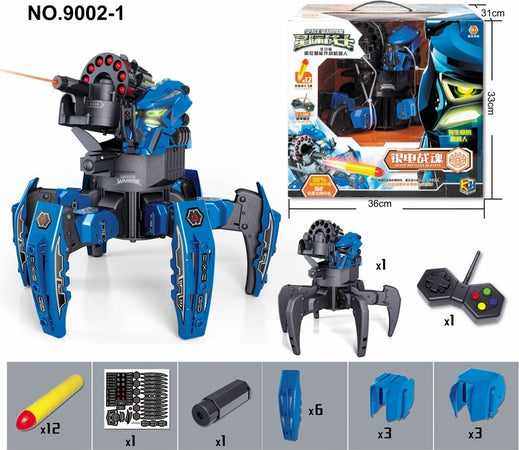 Ragno Spaziale Robot Giocattolo Telecomandato Wireless 2.4ghz Con 2 In 1 Q-9006 Giochi e giocattoli/Elettronica per bambini/Robots Trade Shop italia - Napoli, Commerciovirtuoso.it