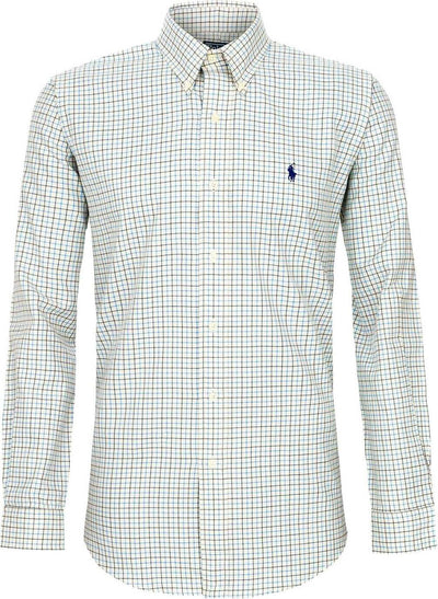 Ralph Lauren Camicia Uomo Quadretti Custom Fit 100% Cotone Colletto Button-down Logo Pony Logo Ricamato Moda/Uomo/Abbigliamento/T-shirt polo e camicie/Camicie casual Euforia - Bronte, Commerciovirtuoso.it