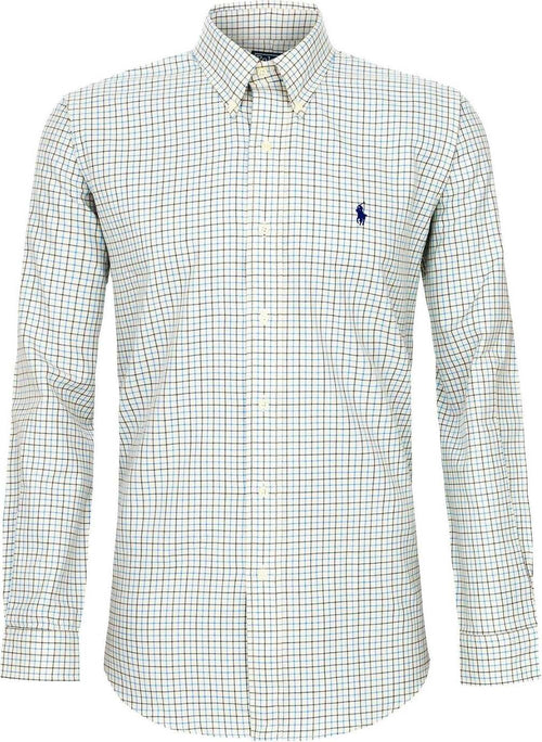 Ralph Lauren Camicia Uomo Quadretti Custom Fit 100% Cotone Colletto Button-down Logo Pony Logo Ricamato Moda/Uomo/Abbigliamento/T-shirt polo e camicie/Camicie casual Euforia - Bronte, Commerciovirtuoso.it