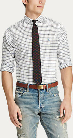 Ralph Lauren Camicia Uomo Quadretti Custom Fit 100% Cotone Colletto Button-down Logo Pony Logo Ricamato Moda/Uomo/Abbigliamento/T-shirt polo e camicie/Camicie casual Euforia - Bronte, Commerciovirtuoso.it