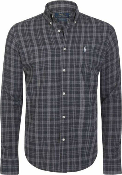 Ralph Lauren Camicia Uomo Quadri Grigia Beige Nera Regular Fit Grey Melange Bordeaux Button-Down 100% Cotone Moda/Uomo/Abbigliamento/T-shirt polo e camicie/Camicie casual Euforia - Bronte, Commerciovirtuoso.it