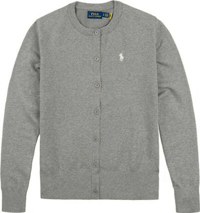 Ralph Lauren Cardigan Donna 100 % Cotone Pullover Girocollo Con Bottoni Tinta Unita Pony Logo Ricamato Moda/Donna/Abbigliamento/Maglioni e cardigan/Cardigan Euforia - Bronte, Commerciovirtuoso.it