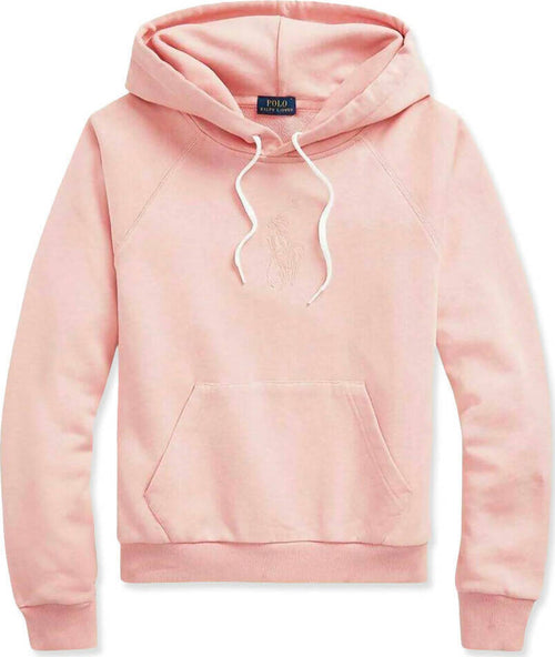 Ralph Lauren Felpa Donna Logo Con Cappuccio Felpa Polo In Jersey Di Misto Cotone Con Maxi Logo Ricamato Tono Su Tono Moda/Donna/Abbigliamento/Abbigliamento sportivo/Felpe/Felpe con cappuccio Euforia - Bronte, Commerciovirtuoso.it