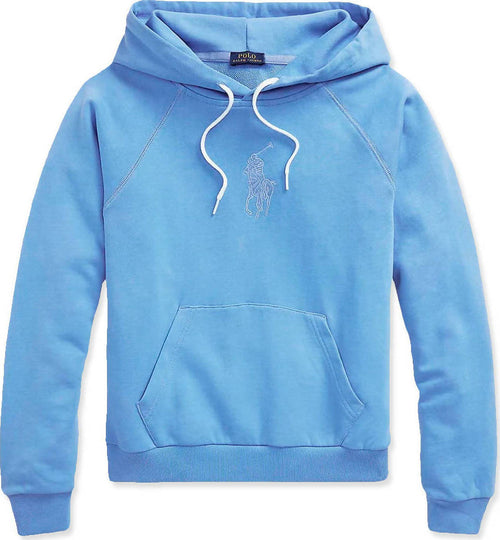 Ralph Lauren Felpa Donna Logo Con Cappuccio Felpa Polo In Jersey Di Misto Cotone Con Maxi Logo Ricamato Tono Su Tono Moda/Donna/Abbigliamento/Abbigliamento sportivo/Felpe/Felpe con cappuccio Euforia - Bronte, Commerciovirtuoso.it