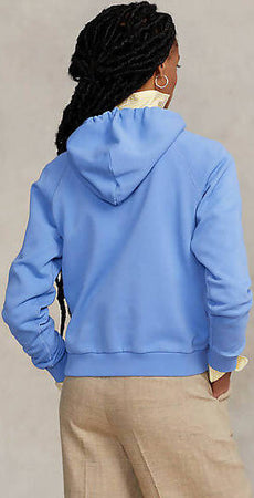 Ralph Lauren Felpa Donna Logo Con Cappuccio Felpa Polo In Jersey Di Misto Cotone Con Maxi Logo Ricamato Tono Su Tono Moda/Donna/Abbigliamento/Abbigliamento sportivo/Felpe/Felpe con cappuccio Euforia - Bronte, Commerciovirtuoso.it
