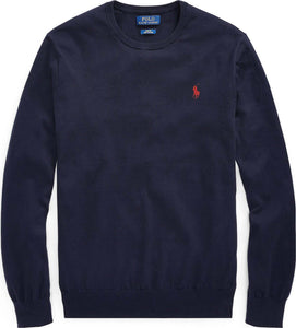 Ralph Lauren Pullover da Uomo a Girocollo 100% Cotone Maglia Polo con Logo Ricamato a Maniche Lunghe Moda/Uomo/Abbigliamento/Maglioni e cardigan/Maglioni Euforia - Bronte, Commerciovirtuoso.it