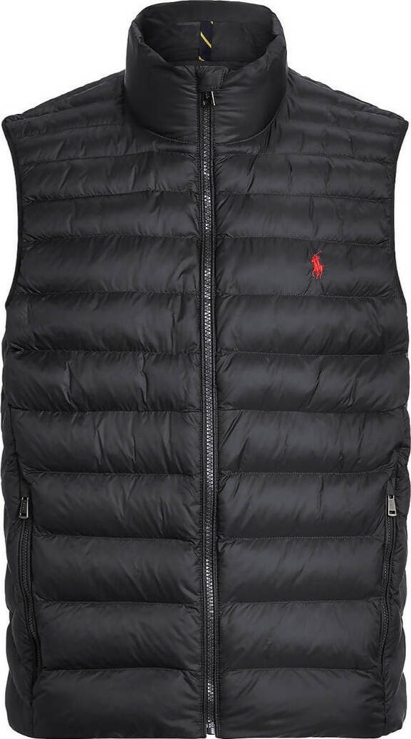 Ralph Lauren Smanicato Uomo Imbottito Tinta Unita Piumino Senza