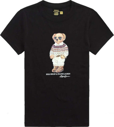 Ralph Lauren T-Shirt Donna Polo Bear Maglia Mezze Maniche Girocollo Orsetto Polo Bear by Ralph Lauren 100% cotone Moda/Donna/Abbigliamento/T-shirt top e bluse/T-shirt Euforia - Bronte, Commerciovirtuoso.it