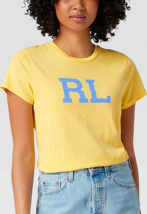 Ralph Lauren T-shirt Donna RL Mezze Maniche Girocollo 100% Cotone Moda/Donna/Abbigliamento/T-shirt top e bluse/T-shirt Euforia - Bronte, Commerciovirtuoso.it