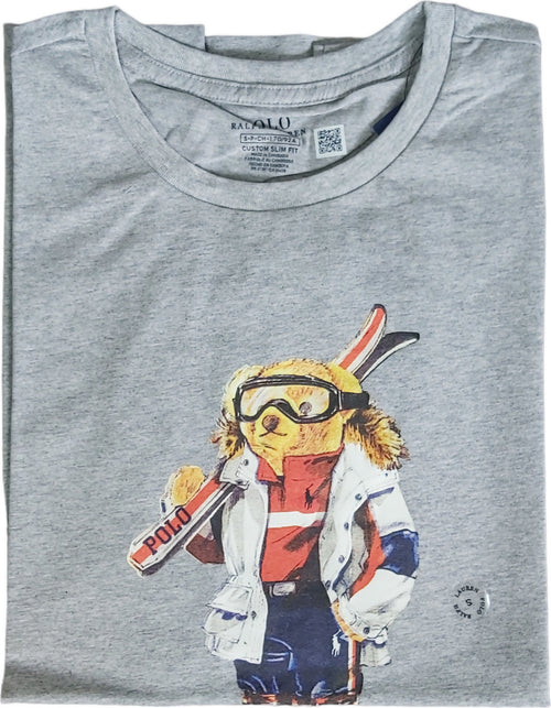 Ralph Lauren T-shirt Uomo Polo Bear Sci Orsetto Maglia Girocollo Maniche Corte Maglietta Mezze Maniche Casual Fashion Moda/Uomo/Abbigliamento/T-shirt polo e camicie/T-shirt Euforia - Bronte, Commerciovirtuoso.it