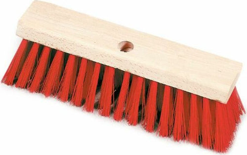 Ramazza larga 42 cm con dorso in legno e setole elastan