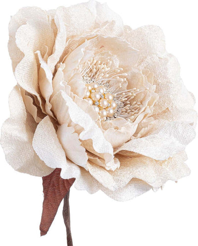 Rametto decorativo floreale con rosa in poliestere per interni ed esterni Casa e cucina/Decorazioni per interni/Addobbi e decorazioni per ricorrenze/Decorazioni natalizie/Ghirlande e corone MagiediNatale.it - Altamura, Commerciovirtuoso.it