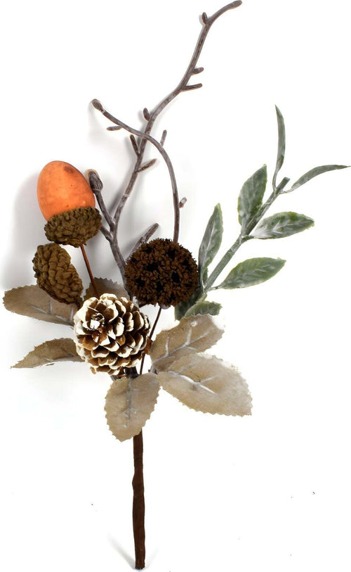 Rametto natalizio artificiale con decorazioni, con ghirlande e pigne da 37 cm Casa e cucina/Decorazioni per interni/Addobbi e decorazioni per ricorrenze/Decorazioni natalizie/Ghirlande e corone MagiediNatale.it - Altamura, Commerciovirtuoso.it