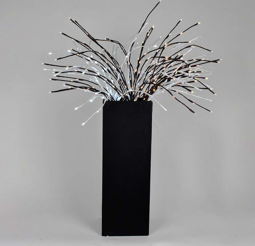 Rami luminosi con ciuffi bianchi di 80 led a luce fissa da 75 cm Casa e cucina/Decorazioni per interni/Addobbi e decorazioni per ricorrenze/Decorazioni natalizie/Ghirlande e corone MagiediNatale.it - Altamura, Commerciovirtuoso.it