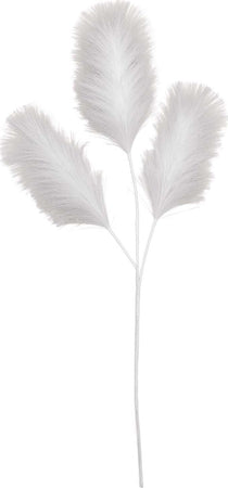Ramo Bianco con Piume decorazione natalizia per arredamento moderno h 76 cm Casa e cucina/Decorazioni per interni/Addobbi e decorazioni per ricorrenze/Decorazioni natalizie/Ghirlande e corone MagiediNatale.it - Altamura, Commerciovirtuoso.it