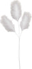 Ramo Bianco con Piume decorazione natalizia per arredamento moderno h 76 cm Casa e cucina/Decorazioni per interni/Addobbi e decorazioni per ricorrenze/Decorazioni natalizie/Ghirlande e corone MagiediNatale.it - Altamura, Commerciovirtuoso.it