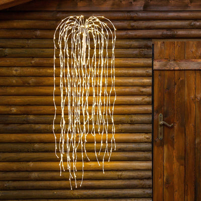 Ramo cadente luminoso cascata di luci a LED bianco caldo decorazione natalizia per esterno interno Casa e cucina/Decorazioni per interni/Addobbi e decorazioni per ricorrenze/Decorazioni natalizie/Luci natalizie/Catene luminose per interni MagiediNatale.it - Altamura, Commerciovirtuoso.it