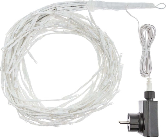 Ramo cadente luminoso cascata di luci a LED bianco caldo decorazione natalizia per esterno interno Casa e cucina/Decorazioni per interni/Addobbi e decorazioni per ricorrenze/Decorazioni natalizie/Luci natalizie/Catene luminose per interni MagiediNatale.it - Altamura, Commerciovirtuoso.it