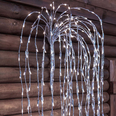 Ramo cadente luminoso cascata di luci a LED bianco freddo effetto flash decorazione natalizia per esterno interno Casa e cucina/Decorazioni per interni/Addobbi e decorazioni per ricorrenze/Decorazioni natalizie/Ghirlande e corone MagiediNatale.it - Altamura, Commerciovirtuoso.it