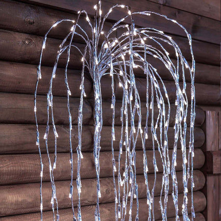 Ramo cadente luminoso cascata di luci a LED bianco freddo effetto flash decorazione natalizia per esterno interno Casa e cucina/Decorazioni per interni/Addobbi e decorazioni per ricorrenze/Decorazioni natalizie/Ghirlande e corone MagiediNatale.it - Altamura, Commerciovirtuoso.it