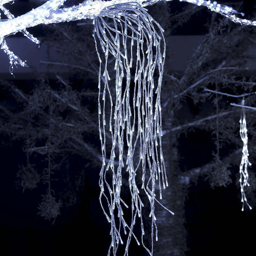 Ramo cadente luminoso cascata di luci a LED bianco freddo effetto flash decorazione natalizia per esterno interno Casa e cucina/Decorazioni per interni/Addobbi e decorazioni per ricorrenze/Decorazioni natalizie/Ghirlande e corone MagiediNatale.it - Altamura, Commerciovirtuoso.it