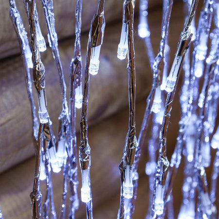 Ramo cadente luminoso cascata di luci a LED bianco freddo effetto flash decorazione natalizia per esterno interno Casa e cucina/Decorazioni per interni/Addobbi e decorazioni per ricorrenze/Decorazioni natalizie/Ghirlande e corone MagiediNatale.it - Altamura, Commerciovirtuoso.it