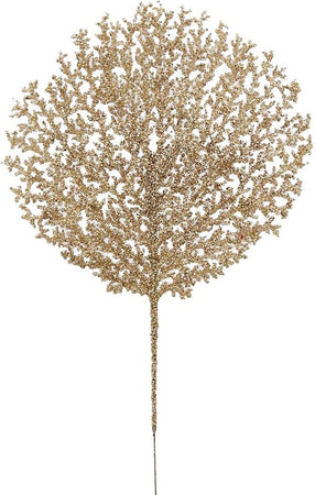 Ramo Corallo Oro con Glitter Decorazione natalizia per arredamento moderno h 48 cm Casa e cucina/Decorazioni per interni/Addobbi e decorazioni per ricorrenze/Decorazioni natalizie/Ghirlande e corone MagiediNatale.it - Altamura, Commerciovirtuoso.it