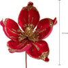 Ramo decorativo Magnolia decorazione natalizia per composizioni floreali da 15 cm Rosso Casa e cucina/Decorazioni per interni/Addobbi e decorazioni per ricorrenze/Decorazioni natalizie/Ghirlande e corone MagiediNatale.it - Altamura, Commerciovirtuoso.it