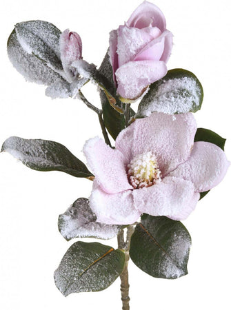 Ramo decorativo Magnolia decorazione natalizia per composizioni floreali da 76 cm Casa e cucina/Decorazioni per interni/Addobbi e decorazioni per ricorrenze/Decorazioni natalizie/Ghirlande e corone MagiediNatale.it - Altamura, Commerciovirtuoso.it