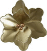 Ramo decorativo Magnolia in velluto oro con clip da 15 cm Casa e cucina/Decorazioni per interni/Addobbi e decorazioni per ricorrenze/Decorazioni natalizie/Ghirlande e corone MagiediNatale.it - Altamura, Commerciovirtuoso.it