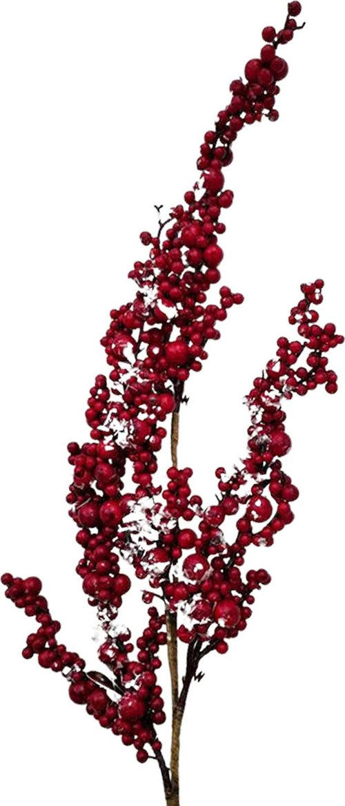 Ramo decorativo natalizio con Bacche Rosse per albero di natale h 77 cm Casa e cucina/Decorazioni per interni/Addobbi e decorazioni per ricorrenze/Decorazioni natalizie/Ghirlande e corone MagiediNatale.it - Altamura, Commerciovirtuoso.it