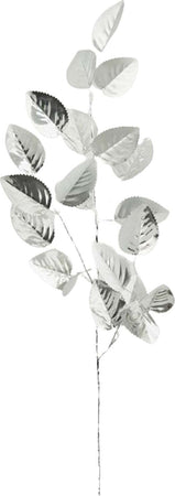 Ramo decorativo natalizio con petali Metal Argento h 67 cm Casa e cucina/Decorazioni per interni/Addobbi e decorazioni per ricorrenze/Decorazioni natalizie/Ghirlande e corone MagiediNatale.it - Altamura, Commerciovirtuoso.it