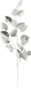 Ramo decorativo natalizio con petali Metal Argento h 67 cm Casa e cucina/Decorazioni per interni/Addobbi e decorazioni per ricorrenze/Decorazioni natalizie/Ghirlande e corone MagiediNatale.it - Altamura, Commerciovirtuoso.it
