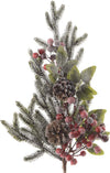Ramo decorativo Pigne Innevate per composizioni floreali da 50 cm Casa e cucina/Decorazioni per interni/Addobbi e decorazioni per ricorrenze/Decorazioni natalizie/Ghirlande e corone MagiediNatale.it - Altamura, Commerciovirtuoso.it