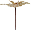 Ramo decorativo Poinsettia Oro spillone natalizio Ø 25 x h 20 cm Casa e cucina/Decorazioni per interni/Addobbi e decorazioni per ricorrenze/Decorazioni natalizie/Ghirlande e corone MagiediNatale.it - Altamura, Commerciovirtuoso.it
