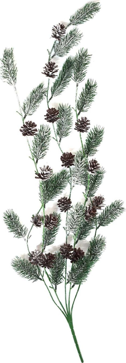 Ramo effetto real touch decorazione natalizia per albero di natale h 75 cm Casa e cucina/Decorazioni per interni/Addobbi e decorazioni per ricorrenze/Decorazioni natalizie/Ghirlande e corone MagiediNatale.it - Altamura, Commerciovirtuoso.it