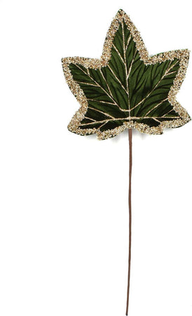 Ramo foglia di fico con glitters Verde per albero di natale e decorazioni natalizie h 41 cm Casa e cucina/Decorazioni per interni/Addobbi e decorazioni per ricorrenze/Decorazioni natalizie/Ghirlande e corone MagiediNatale.it - Altamura, Commerciovirtuoso.it