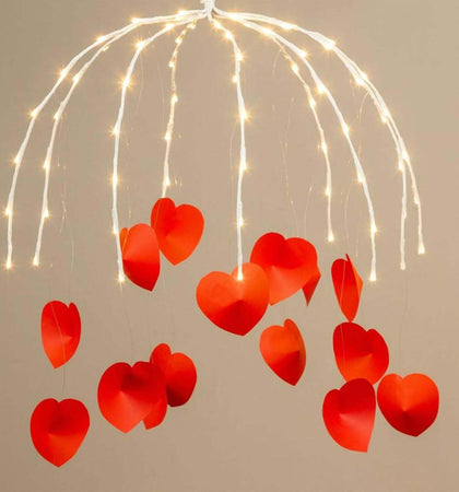 Ramo led modellabile bianco luce calda decorazione da esterno 75 cm 10 rami Casa e cucina/Decorazioni per interni/Addobbi e decorazioni per ricorrenze/Decorazioni natalizie/Ghirlande e corone MagiediNatale.it - Altamura, Commerciovirtuoso.it