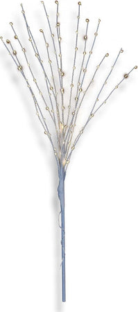 Ramo luminoso con ciuffi bianchi 120 nanoled a luce calda decorazione natalizia Casa e cucina/Decorazioni per interni/Addobbi e decorazioni per ricorrenze/Decorazioni natalizie/Ghirlande e corone MagiediNatale.it - Altamura, Commerciovirtuoso.it