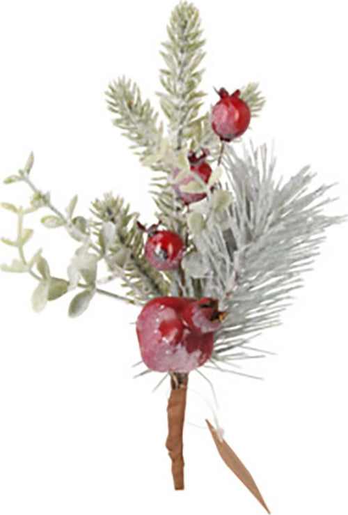 Ramo natalizio decorativo con bacche rosse, per interno ed esterno, da 24 cm Casa e cucina/Decorazioni per interni/Addobbi e decorazioni per ricorrenze/Decorazioni natalizie/Ghirlande e corone MagiediNatale.it - Altamura, Commerciovirtuoso.it