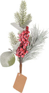 Ramo natalizio decorativo con bacche rosse, per interno ed esterno, da 24 cm Casa e cucina/Decorazioni per interni/Addobbi e decorazioni per ricorrenze/Decorazioni natalizie/Ghirlande e corone MagiediNatale.it - Altamura, Commerciovirtuoso.it