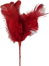 Ramo pennacchio con piume artificiali decorazione natalizia rossa con glitter per interno h 30 cm Casa e cucina/Decorazioni per interni/Addobbi e decorazioni per ricorrenze/Decorazioni natalizie/Ghirlande e corone MagiediNatale.it - Altamura, Commerciovirtuoso.it