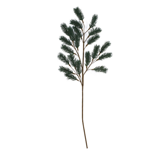 Ramo effetto real touch decorazione natalizia per albero di natale h 65 cm