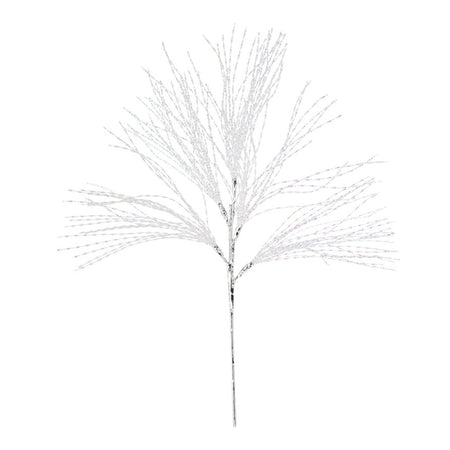 Ramo spirale decorativo natalizio metal per decorazione ambienti h 60 cm
