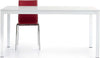 RAPHAEL---tavolo-da-pranzo-moderno-allungabile-frassinato-con-struttura-in-metallo-80x120/170-Bianco-Milani-Home