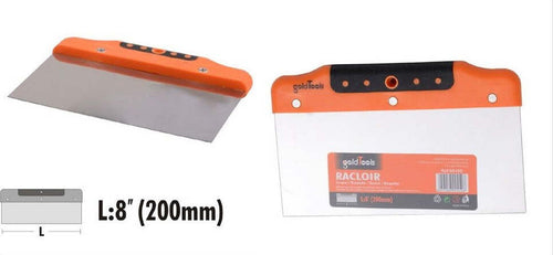 Raschietto Spatola In Acciaio Con Impugnatura Bicolore 8? 200mm Ferramenta 90450 Fai da te/Utensili elettrici e a mano/Utensili a mano/Raschietti Trade Shop italia - Napoli, Commerciovirtuoso.it