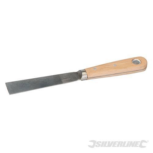 Silverline spatola per edilizia in acciaio 25 mm manico in legno Prezzo Silverline