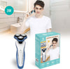Rasoio 3 Testine Elettrico Ricaricabile Uomo Regolazione Barba Baffi Peli Tx-9174 Salute e cura della persona/Rasatura epilazione e rimozione peli/Regolabarba tagliacapelli e rasoi per il corpo/Tagliacapelli Trade Shop italia - Napoli, Commerciovirtuoso.it