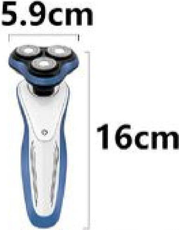 Rasoio 3 Testine Elettrico Ricaricabile Uomo Regolazione Barba Baffi Peli Tx-9174 Salute e cura della persona/Rasatura epilazione e rimozione peli/Regolabarba tagliacapelli e rasoi per il corpo/Tagliacapelli Trade Shop italia - Napoli, Commerciovirtuoso.it